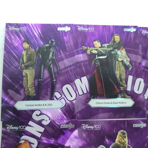 Kakawow Cosmos Disney 100 All Star Complete Star Wars Companion Puzzle 9 Cards - Picture 7 of 10